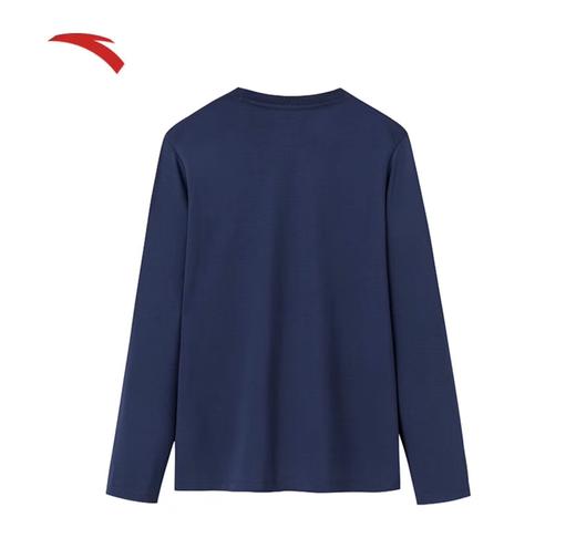 【3XL断码】安踏长袖t恤男士秋季新款针织上衣宽松透气时尚长袖T152337401【库存有限，如无货将做退款，介意慎拍】 商品图0