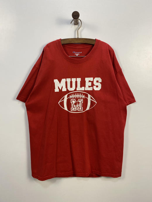 Champion 冠军 慕勒大学 短袖T恤 _SST(XL) 商品图1