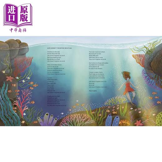 【中商原版】诗歌插画集 欢欣每一天 And Everything Will Be Glad to See You 英文原版小初文学 儿童诗歌绘本图画书精品绘本 商品图4