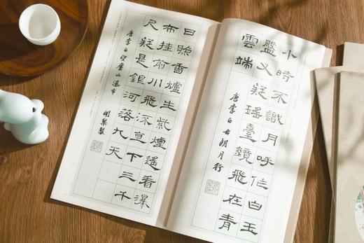 必背古诗词75首集字帖（4本装）I 颜真卿欧阳询楷书，王羲之行书，经典碑帖集字 商品图3