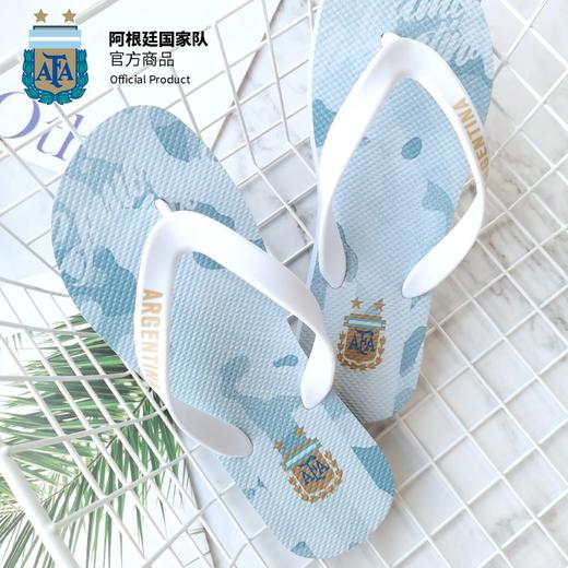 阿根廷国家队官方商品丨新款人字拖情侣夹脚海沙滩拖鞋梅西足球迷 商品图2