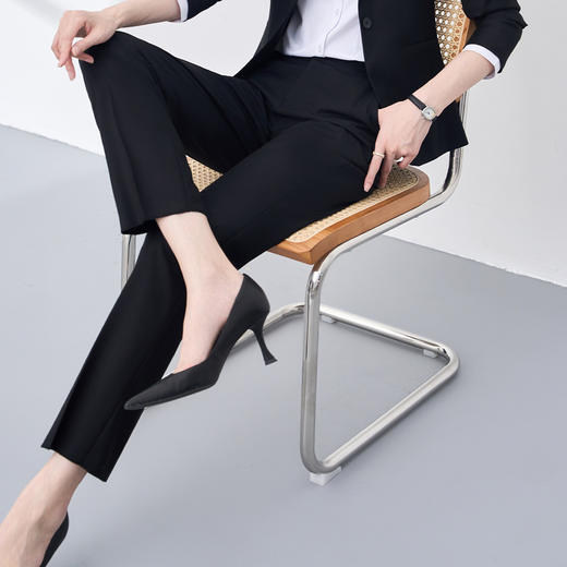 【通勤风】罗蒙四季款女式西裤商务通勤职业工装直筒女长裤 商品图5