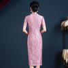 JC-WR5361喜婆婆旗袍婚礼春夏装高贵新娘母礼服喜庆婚宴连衣裙 商品缩略图4