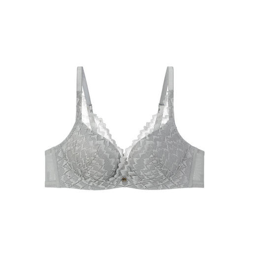 2F【Fandecie芬狄诗】性感舒适文胸FB00428LGY/HBL 商品图5