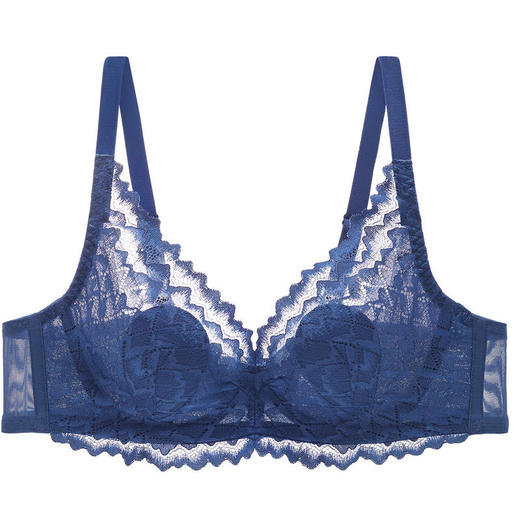 2F【Fandecie芬狄诗】性感超薄文胸FB00402LGY/HBL 商品图4