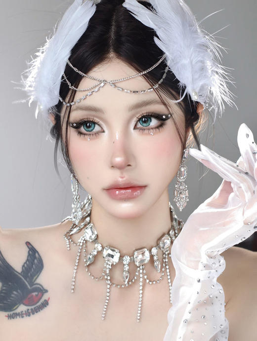 pupil magic 年抛 波光蓝麟 直径14.2mm着色13.8mm 商品图7