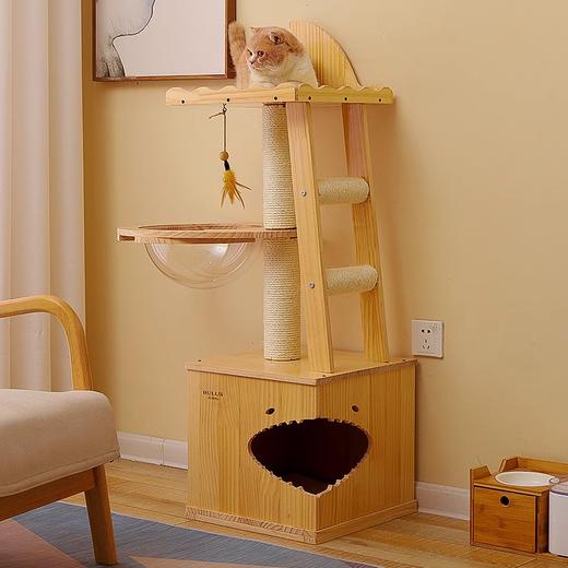 猫爬架子猫窝一体猫架猫树一体麻绳猫抓板剑麻宠物猫咪用品玩具 商品图6