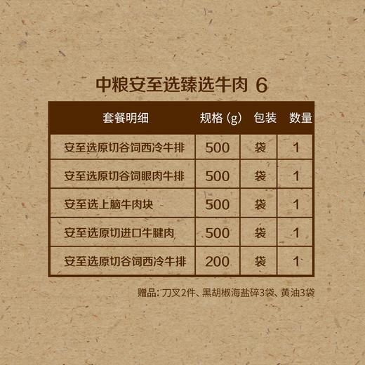 2023 中粮安至选臻选牛肉套餐 6 商品图1