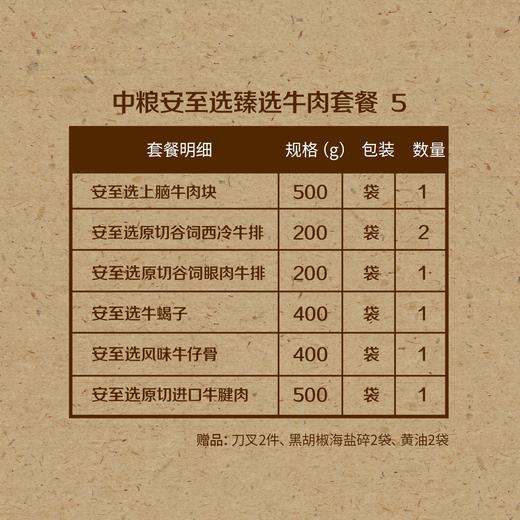 2023 中粮安至选臻选牛肉套餐 5 商品图1