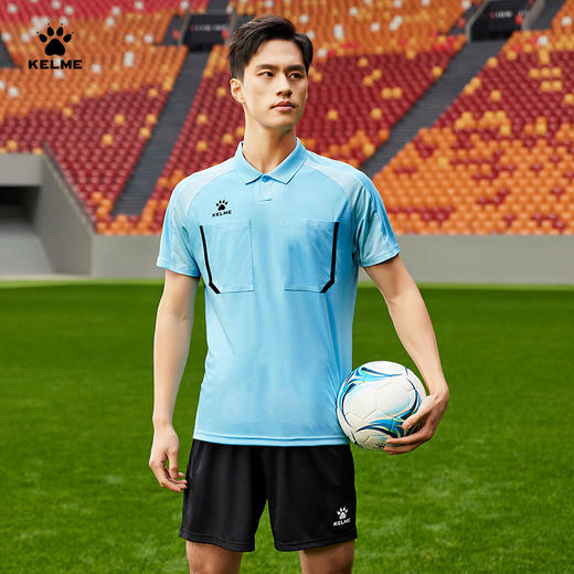 KELME卡尔美专业足球裁判服男女足球裁判服套装 商品图3