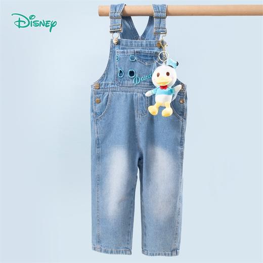 【商场同款】迪士尼童装女童牛仔背带裤米妮可爱洋气宝宝春秋款休闲长裤子221DK0270
 商品图1
