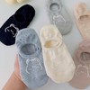 【6双装！纯棉工艺】精美小熊烫印，女船袜春夏季潮薄款，防滑浅口隐形短袜，不闷热不掉跟，轻松穿着自由活动。不易掉色，多种搭配任意穿，怎么穿都好看，时尚百搭必备！ 商品缩略图6
