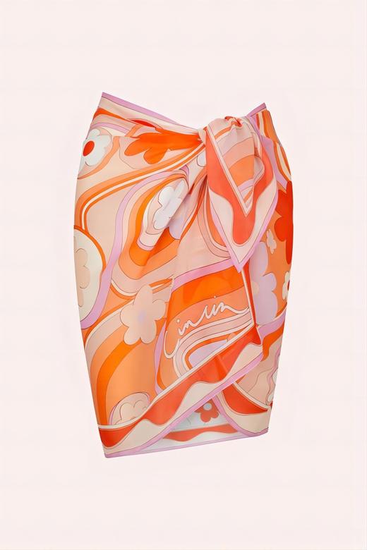 Cin Cin - Short Sheer Scarf - Bloom - 女士披巾 - 花色 商品图1