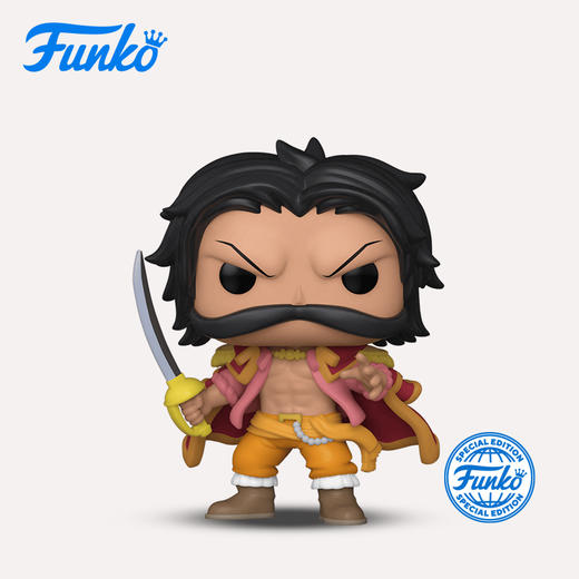 Funko POP! One Piece Gol D. Roger 日漫海贼王 哥尔·D·罗杰限定款公仔手办摆件 商品图0