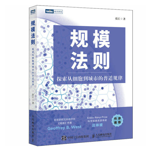 规模法则：探索从细胞到城市的普适规律 复杂科学 企业管理 人工智能 自然科学数学物理学科普书 复杂世界的简单法则 商品图0