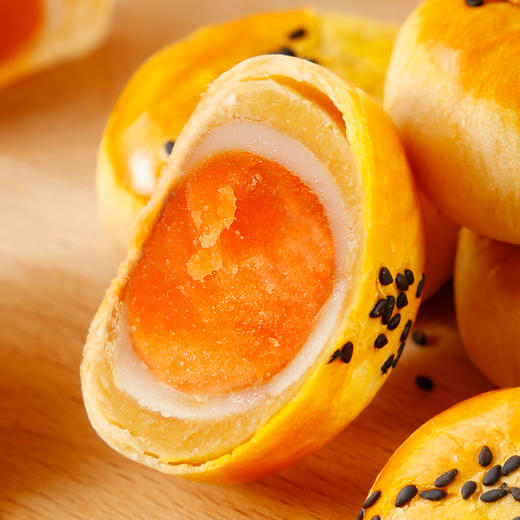 【休闲常备零食！蛋黄酥雪媚娘】整箱独立包装食品早餐包邮流心健康 商品图1