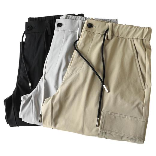 夏季薄款速干冰丝裤宽松男式卫裤 2023休闲裤男款七分裤子 商品图4