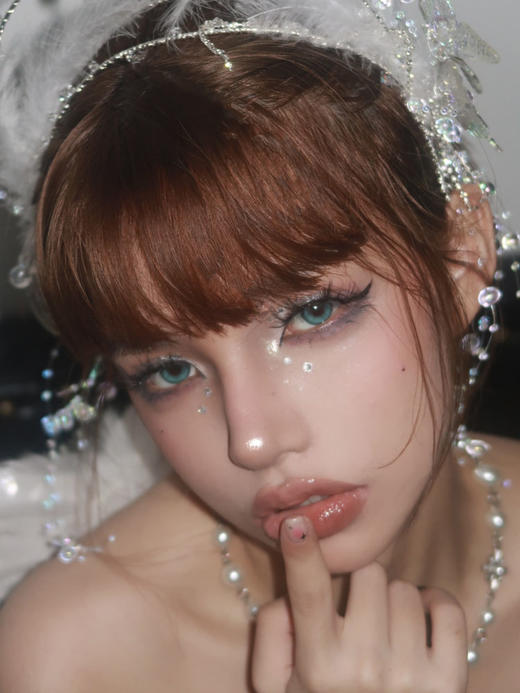 pupil magic 年抛 波光蓝麟 直径14.2mm着色13.8mm 商品图11