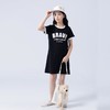 女童连衣裙2023夏季字母印花短袖连衣裙大童青少年女连衣裙 商品缩略图3