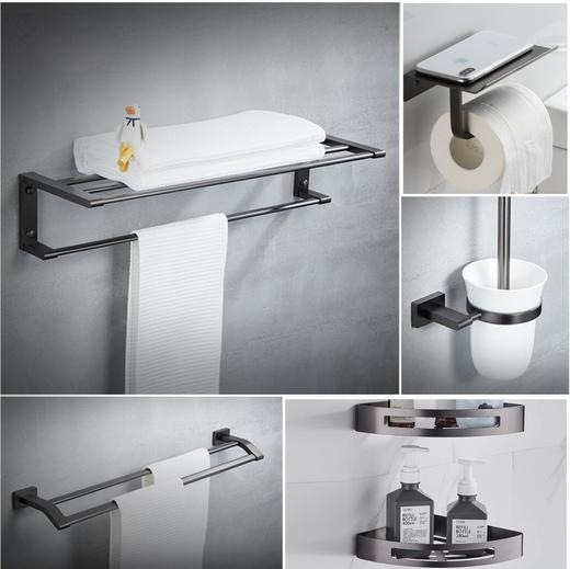 5338不锈钢水镀五件套-枪灰【二】 商品图0