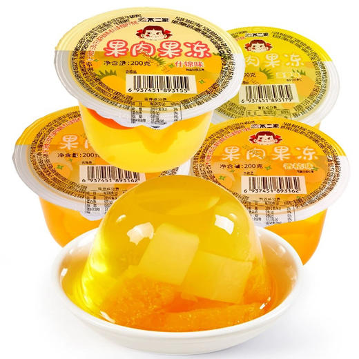 不二家果肉果冻菠萝味200g 商品图1