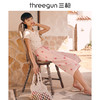 Threegun三枪 【水柔棉】女士家居中裤睡裤-60802B011 商品缩略图1
