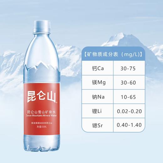 昆仑山款泉水550ml 商品图3