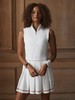 Varley - Dalton Court Dress 32 - White - 女士连身裙 - 白色 商品缩略图0