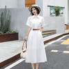 气质法式松紧腰，修身显瘦夏季裙ZCY166 商品缩略图0
