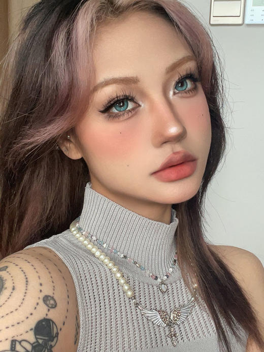 pupil magic 年抛 波光蓝麟 直径14.2mm着色13.8mm 商品图3