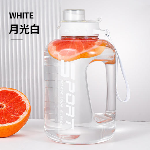 【食品级PC材质大肚杯】大容量运动水杯  运动健身水壶  户外便携可拆卸吸管水杯  太空杯子 商品图6