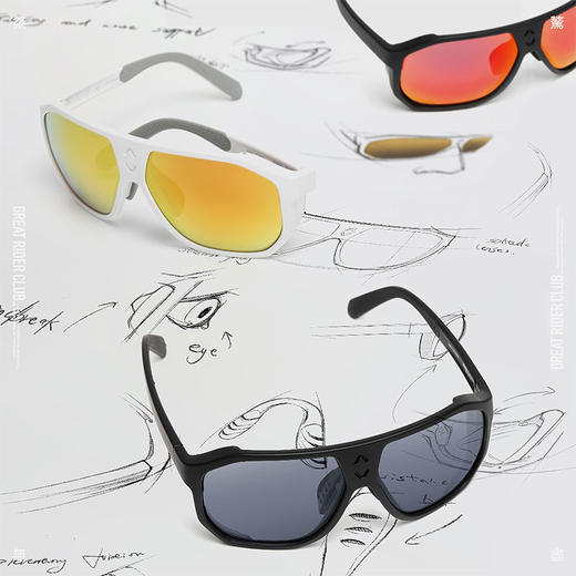 VCCA 桀骜无尽 探索者变色骑行眼镜太阳镜休闲运动眼镜户外自行车 商品图0