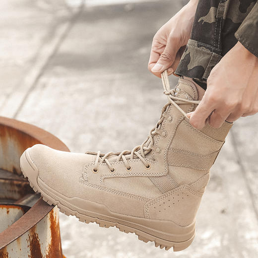 大牌直降【户外登山 休闲徒步】悍戈轻便透气防沙减震徒步靴 3004  ds（hg） 商品图6