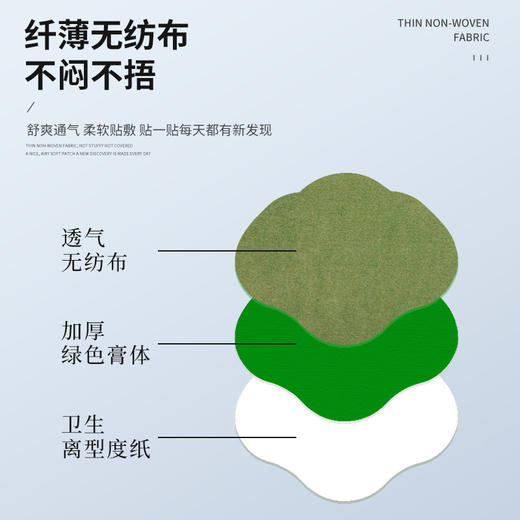 【第二盒半价！艾草贴纤姿贴懒人贴】恒温效果快速升温，紧密贴合身体曲线，轻松贴敷不闷不热，温和不刺激，抖音同款艾草吸油贴吸油贴艾灸贴 商品图2