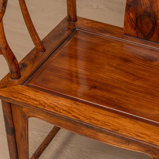 黄花梨素工圈椅（两椅一几） 商品图2