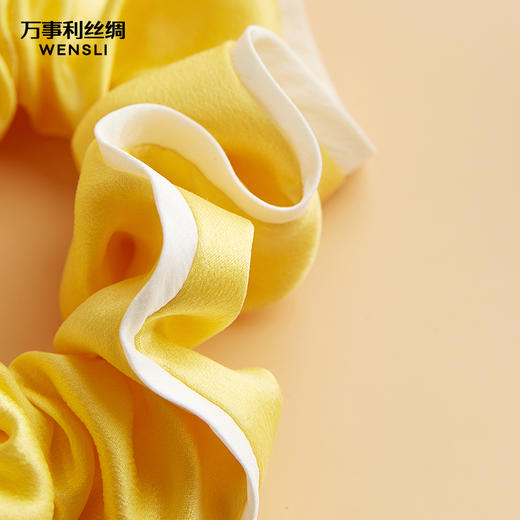 万事利“西西里玫瑰”真丝发圈套装 商品图2