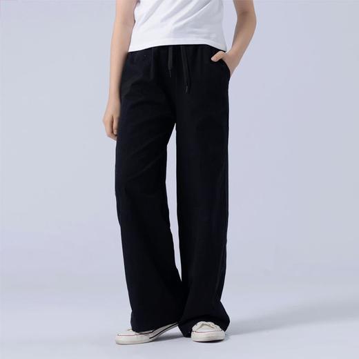 女童裤子2023夏款阔腿裤大童青少年女纯棉休闲裤 商品图3