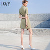 IWY/夏季绿色西装裙职业装女气质连衣裙232037Q1 商品缩略图4
