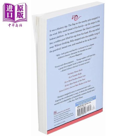 【中商原版】纽伯瑞：凯文汉克斯：比利之年 The Year of Billy Miller 英文原版 儿童章节书 文学小说故事书 精品儿童读物 商品图2