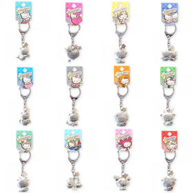 日本三丽鸥 Hello Kitty十二星座系列限定钥匙扣