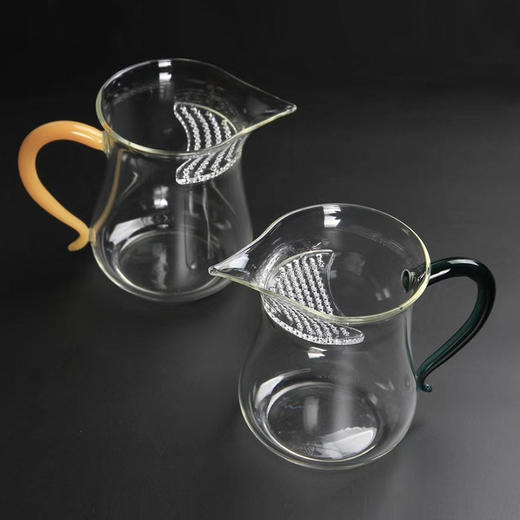 璃海匠心-高硼硅耐高温玻璃静候公道杯400ml 商品图8