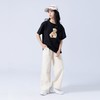 女童T恤2023夏季可爱小熊印花纯棉短袖T恤韩版大童青少年女T恤 商品缩略图1
