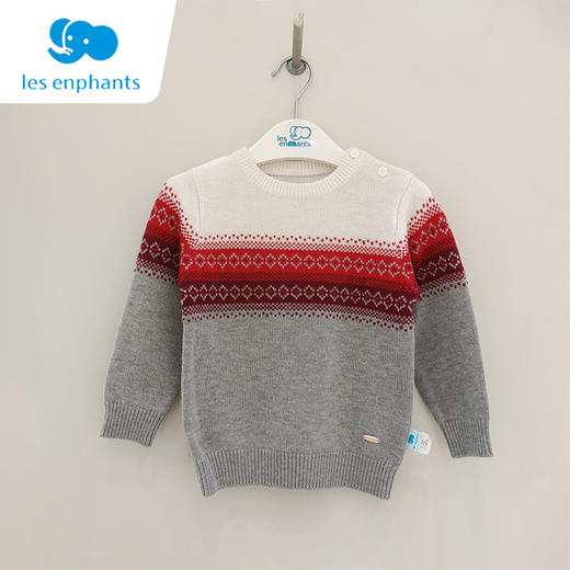 丽婴房-童衣类（秋）C9毛衣款 KIDS秋3基本自在象 商品图0