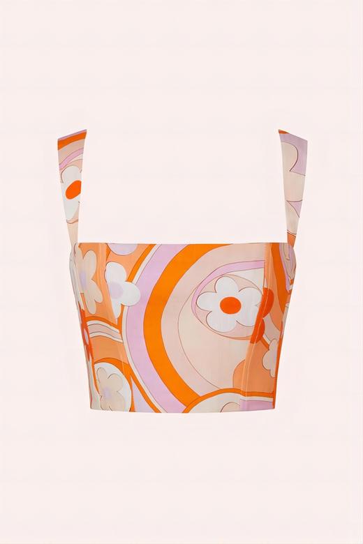 Cin Cin - Babydoll Bustier - Bloom - 女士紧身胸衣 - 花色 商品图0