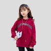 女童卫衣2023新款洋气儿童春季中大童宽松字母印花连帽卫衣 商品缩略图0
