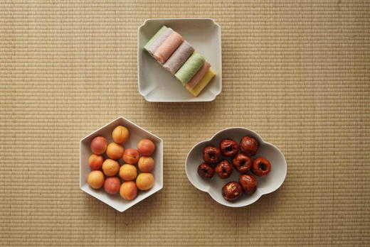 天野·四边小蝶 餐碟 点心碟草木灰釉 商品图3