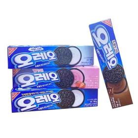 韩国奥利奥夹心饼干100g（草莓/奶油/白巧/黑巧味）