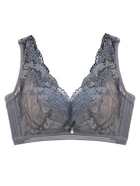 内衣女薄大胸显小缩胸无钢圈上托调整型收副乳防下垂文胸【NY011】