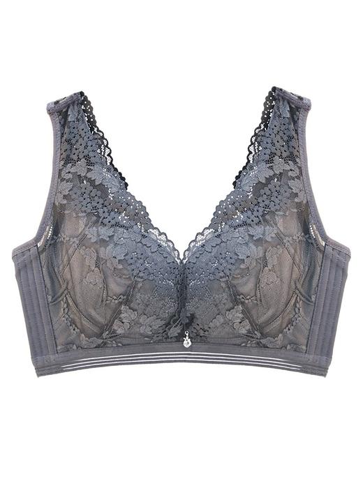 内衣女薄大胸显小缩胸无钢圈上托调整型收副乳防下垂文胸【NY011】 商品图0