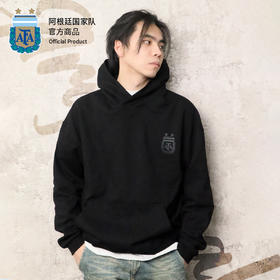 阿根廷国家队官方商品丨高街重磅连帽卫衣潮牌帽衫宽松休闲情侣款